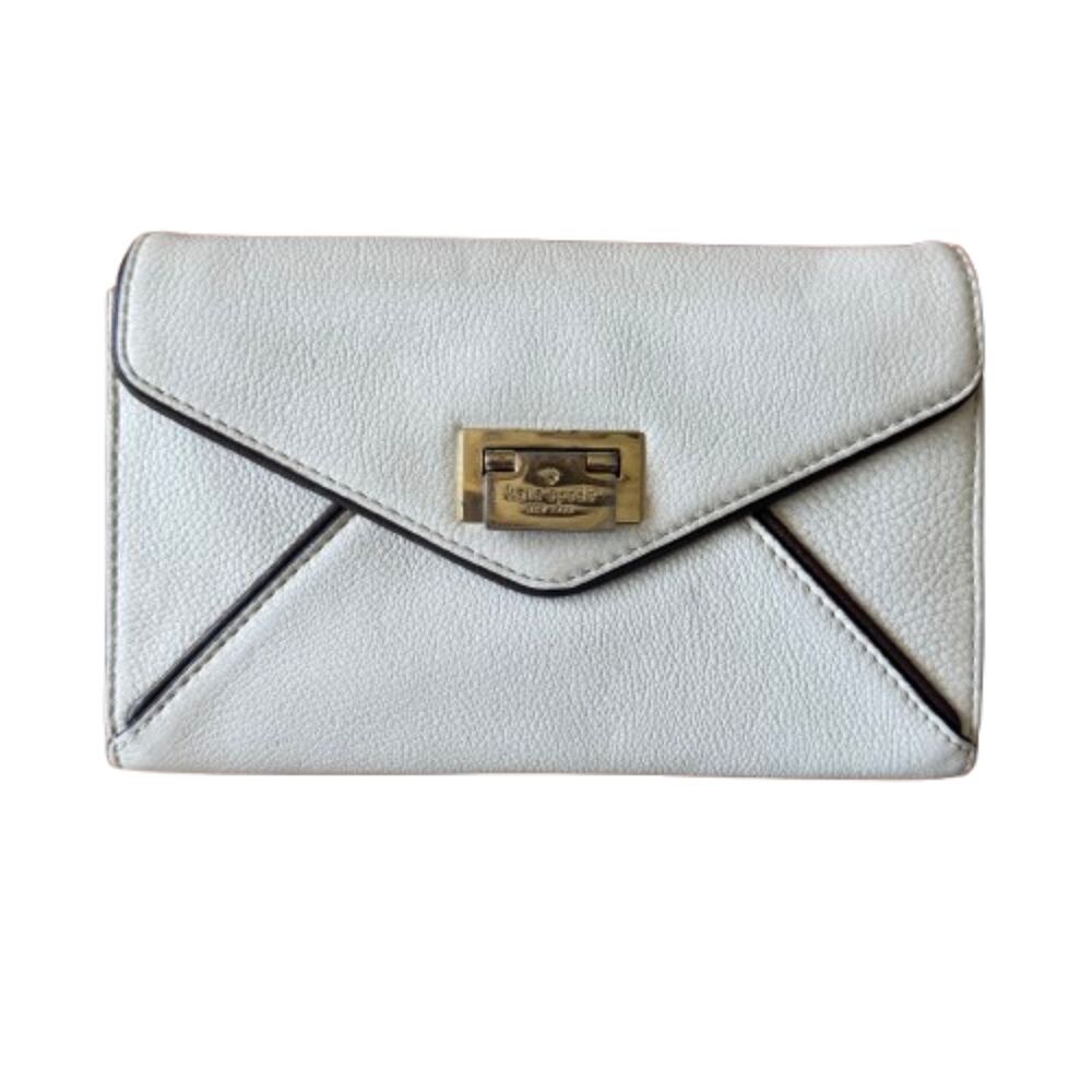 Kate Spade New York Wesley Place Natalie Envelope Clutch Crossbody Bag Purse